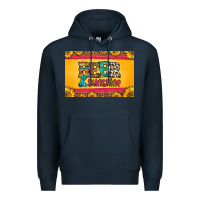 Navy beer and sunshine skinny metal can holder Premium Hoodie - HRA Design Shop
