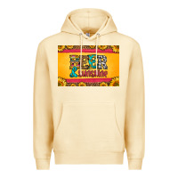 Pina Colada beer and sunshine skinny metal can holder Premium Hoodie - HRA Design Shop