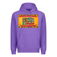 Purple beer and sunshine skinny metal can holder Premium Hoodie - HRA Design Shop