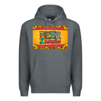 Rock beer and sunshine skinny metal can holder Premium Hoodie - HRA Design Shop