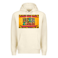 Sandshell beer and sunshine skinny metal can holder Premium Hoodie - HRA Design Shop