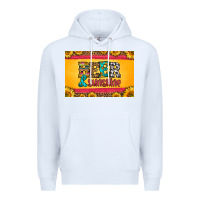 White beer and sunshine skinny metal can holder Premium Hoodie - HRA Design Shop