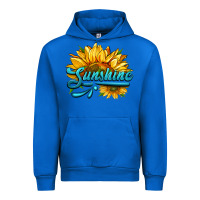 Cobalt sunshine Urban Hoodie - HRA Design Shop