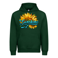 Forest Green sunshine Urban Hoodie - HRA Design Shop