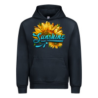 Navy sunshine Urban Hoodie - HRA Design Shop