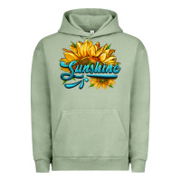 Pigment Oil Green sunshine Urban Hoodie - HRA Design Shop