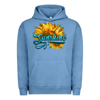 Pigment Pebble Blue sunshine Urban Hoodie - HRA Design Shop