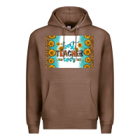 Chestnut best teacher ever skinny metal can holder Premium Hoodie - HRA Design Shop