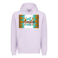 Lilac best teacher ever skinny metal can holder Premium Hoodie - HRA Design Shop