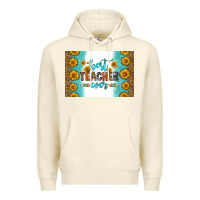 Sandshell best teacher ever skinny metal can holder Premium Hoodie - HRA Design Shop