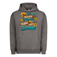Pigment Tornado she was a wild flower in love with the sunshine Urban Hoodie - HRA Design Shop