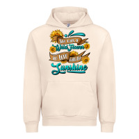 Sandshell she was a wild flower in love with the sunshine Urban Hoodie - HRA Design Shop