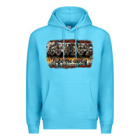 Ocean Blue cowboy take me away Premium Hoodie - SublimationCraftShop