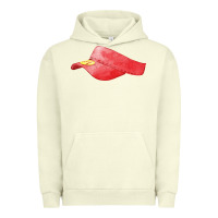 Pigment Pistachio red softball visor fa element Urban Hoodie - FaDigitalArtStudio