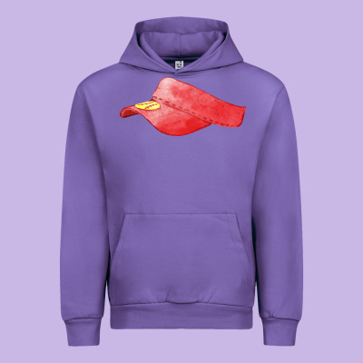 Red Softball Visor Fa Element Urban Hoodie Designed By Fadigitalartstudio