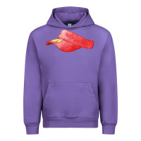 Tulip red softball visor fa element Urban Hoodie - FaDigitalArtStudio