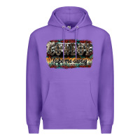 Purple cowboy take me away Premium Hoodie - SublimationCraftShop