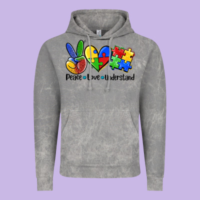 Peace Love  Cure Vintage Hoodie Designed By Adodesignshop