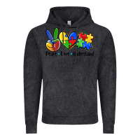 Vintage Black peace love  cure Vintage Hoodie - AdoDesignShop