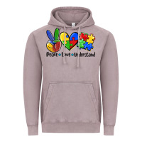 Vintage Zinc peace love  cure Vintage Hoodie - AdoDesignShop