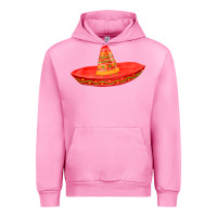 Fuchsia Pink red sombrero fa element Urban Hoodie - FaDigitalArtStudio