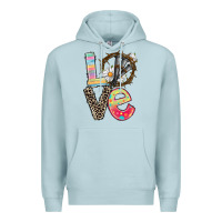 Blue Mist Love crown of thorns Easter Day Premium Hoodie - CowGirlArtShop