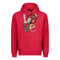 Cardinal Love crown of thorns Easter Day Premium Hoodie - CowGirlArtShop