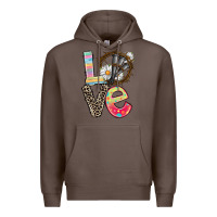 Coffee Love crown of thorns Easter Day Premium Hoodie - CowGirlArtShop