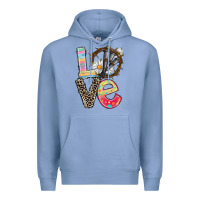 Colony Blue Love crown of thorns Easter Day Premium Hoodie - CowGirlArtShop