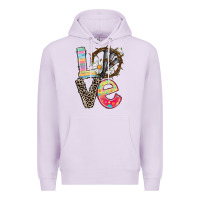 Lilac Love crown of thorns Easter Day Premium Hoodie - CowGirlArtShop