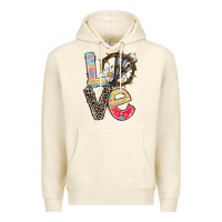 Sandshell Love crown of thorns Easter Day Premium Hoodie - CowGirlArtShop