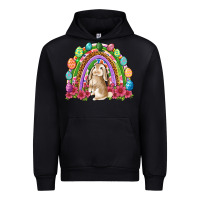 Black Easter rainbow Bunny Easter Day Urban Hoodie - Neo Western