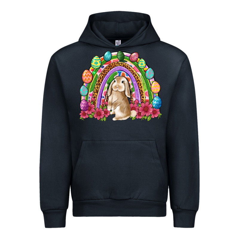 Easter Rainbow Bunny Easter Day Urban Hoodie by Neo Western | Teevron