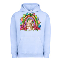 Pigment Grape Ice Easter rainbow Bunny Easter Day Urban Hoodie - Neo Western