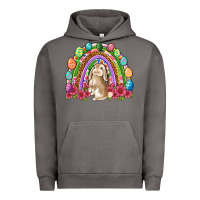 Pigment Tornado Easter rainbow Bunny Easter Day Urban Hoodie - Neo Western