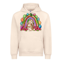 Sandshell Easter rainbow Bunny Easter Day Urban Hoodie - Neo Western