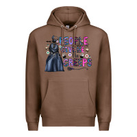 Chestnut people give me the creeps Premium Hoodie - CowhideDigitalArt