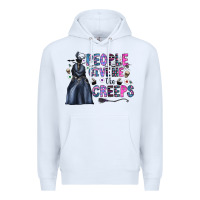 White people give me the creeps Premium Hoodie - CowhideDigitalArt