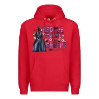 Red people give me the creeps Premium Hoodie - CowhideDigitalArt