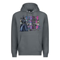 Rock people give me the creeps Premium Hoodie - CowhideDigitalArt