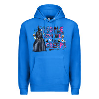 True Royal people give me the creeps Premium Hoodie - CowhideDigitalArt