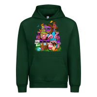 Forest Green Easter gnomies truck Easter Day Urban Hoodie - Neo Western