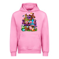 Fuchsia Pink Easter gnomies truck Easter Day Urban Hoodie - Neo Western
