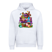 White Easter gnomies truck Easter Day Urban Hoodie - Neo Western