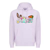 Lilac Love Easter bunny Easter Day Premium Hoodie - CowGirlArtShop