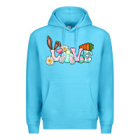 Ocean Blue Love Easter bunny Easter Day Premium Hoodie - CowGirlArtShop