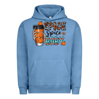 Pigment Pebble Blue spice spice baby Urban Hoodie - CowhideDigitalArt