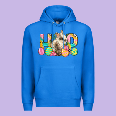 Hop Rabbit Easter Premium Hoodie Designed By Neo Western