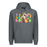 Rock Hop Rabbit Easter Premium Hoodie - Neo Western