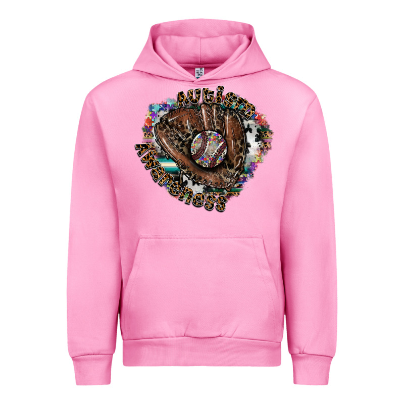 Autism Awareness Baseball Urban Hoodie by SublimationCraftShop | Teevron